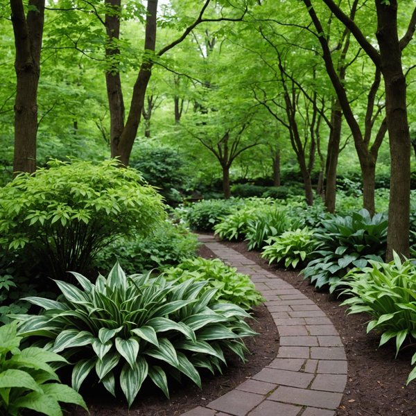 Quelles sont les meilleures plantes pour un jardin d'ombre humide ?