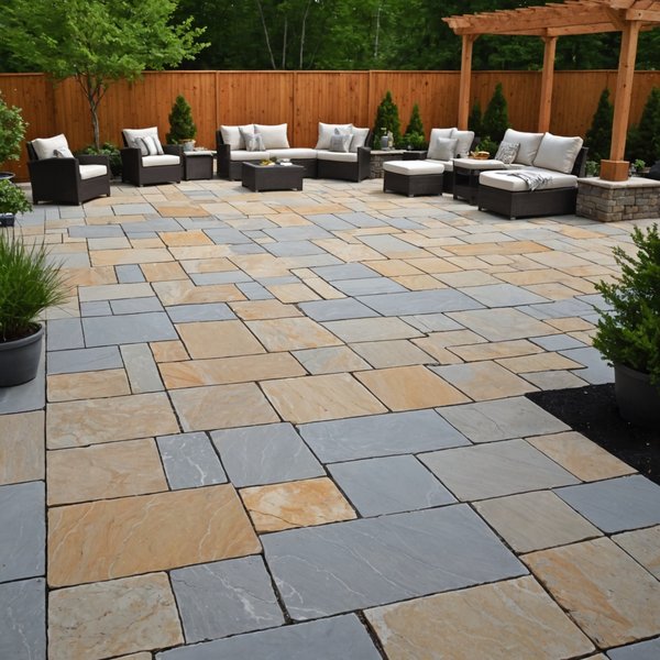 Comment choisir et poser des dalles en pierre naturelle pour une terrasse extérieure?